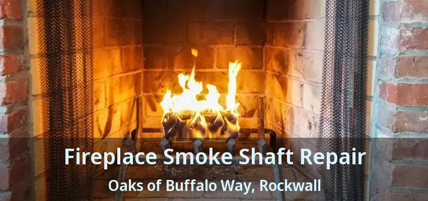 Fireplace Smoke Shaft Repair Oaks of Buffalo Way, Rockwall - TX