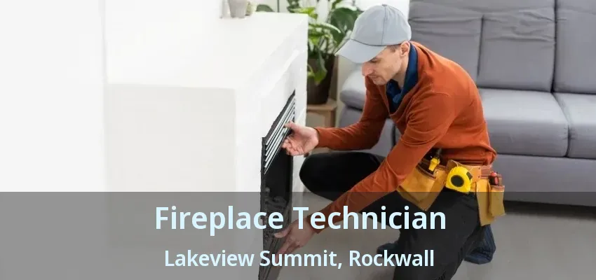Fireplace Technician Lakeview Summit, Rockwall - TX