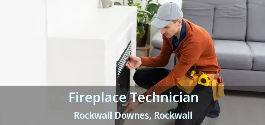 Fireplace Technician Rockwall Downes, Rockwall - TX