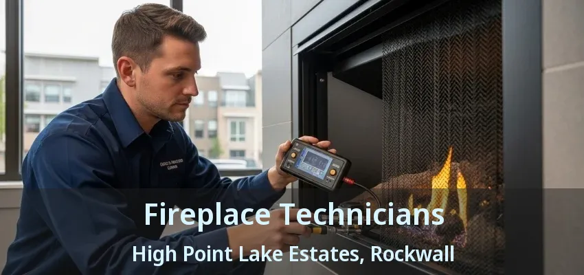 Fireplace Technicians High Point Lake Estates, Rockwall - TX
