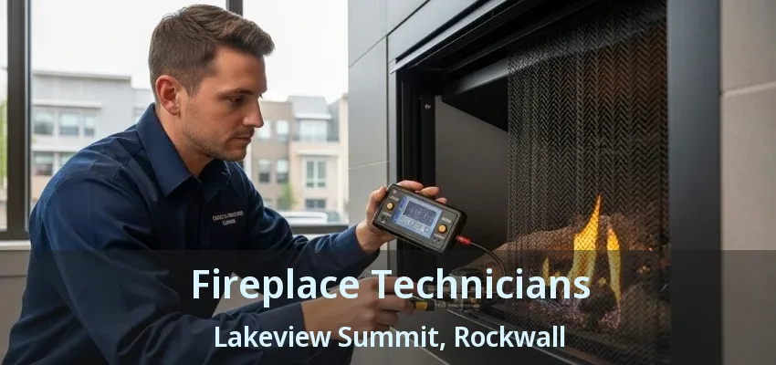 Fireplace Technicians Lakeview Summit, Rockwall - TX