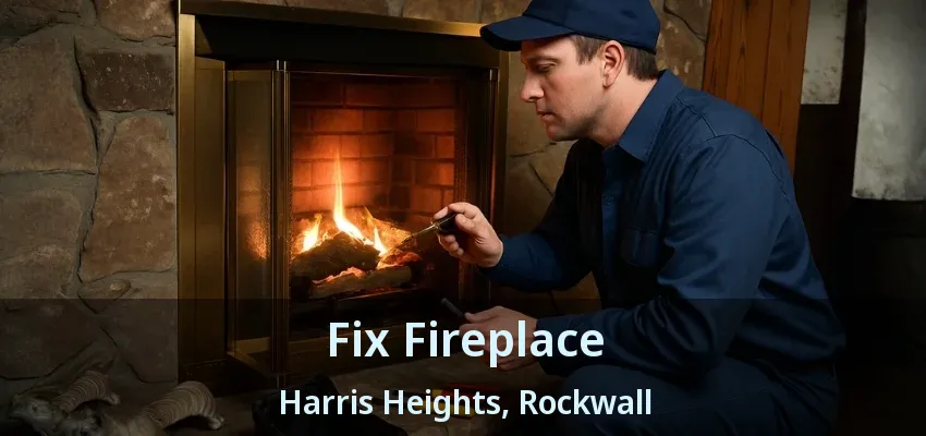 Fix Fireplace Harris Heights, Rockwall - TX