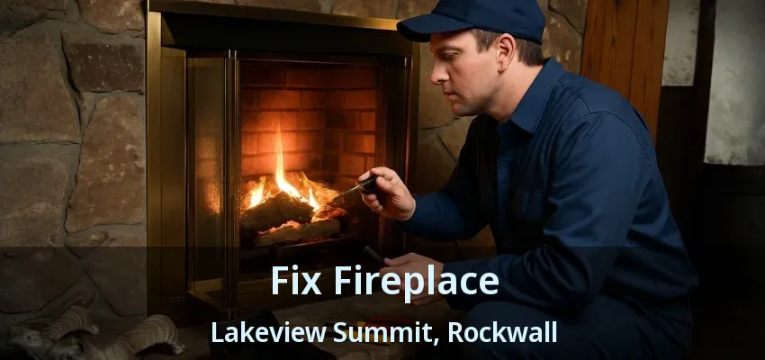 Fix Fireplace Lakeview Summit, Rockwall - TX