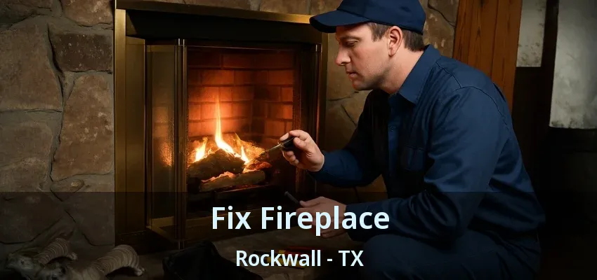 Fix Fireplace Rockwall - TX