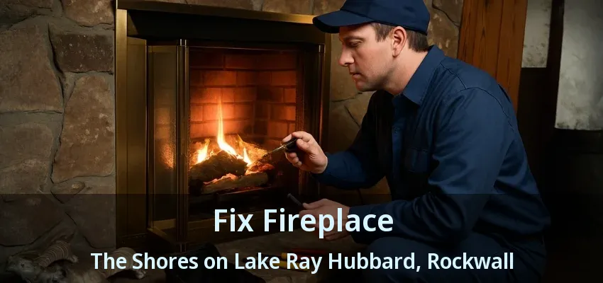Fix Fireplace The Shores on Lake Ray Hubbard, Rockwall - TX