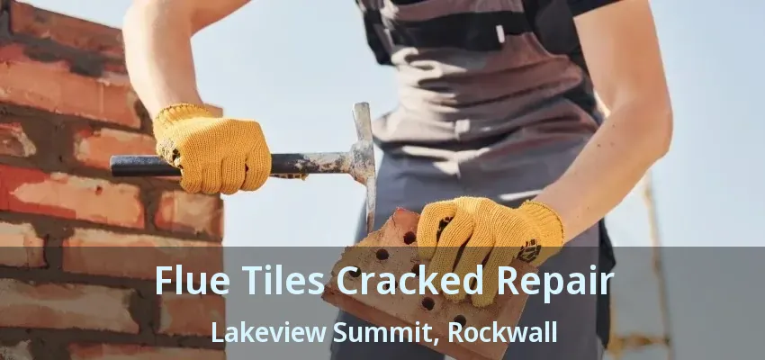 Flue Tiles Cracked Repair Lakeview Summit, Rockwall - TX