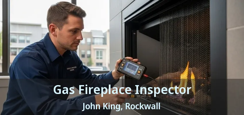 Gas Fireplace Inspector John King, Rockwall - TX