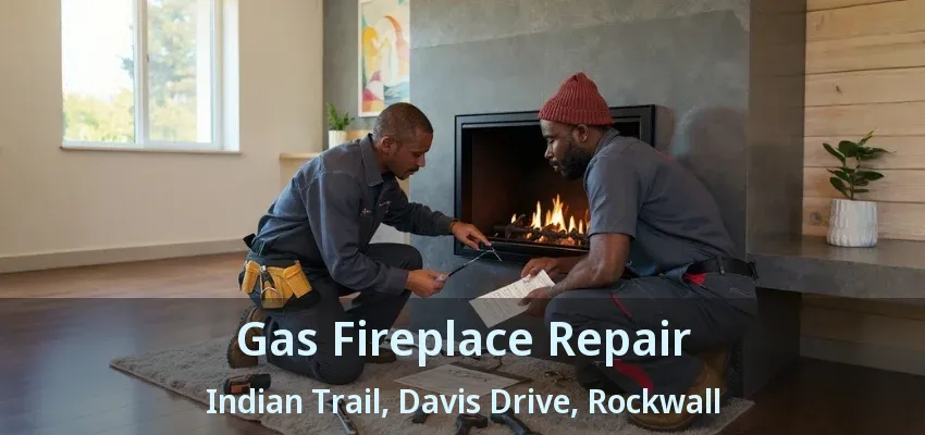 Gas Fireplace Repair Indian Trail, Davis Drive, Rockwall - TX