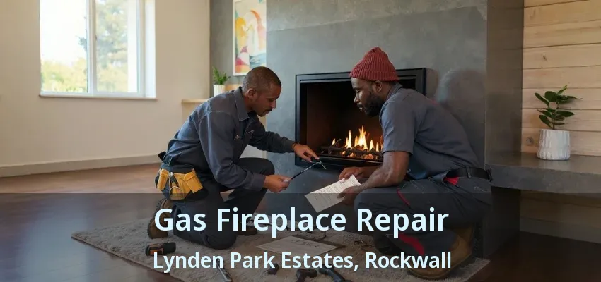 Gas Fireplace Repair Lynden Park Estates, Rockwall - TX