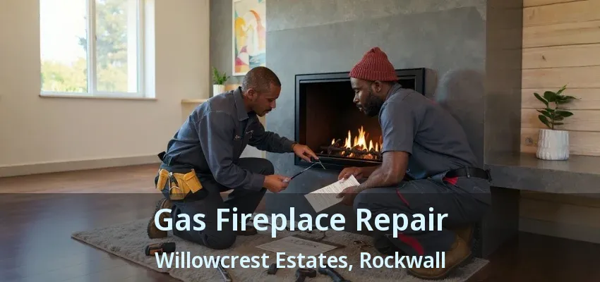 Gas Fireplace Repair Willowcrest Estates, Rockwall - TX