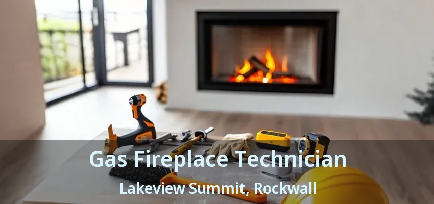 Gas Fireplace Technician Lakeview Summit, Rockwall - TX