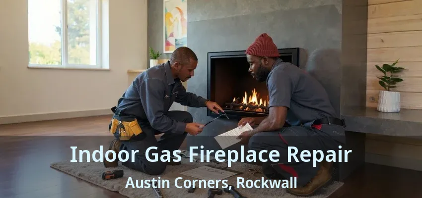 Indoor Gas Fireplace Repair Austin Corners, Rockwall - TX