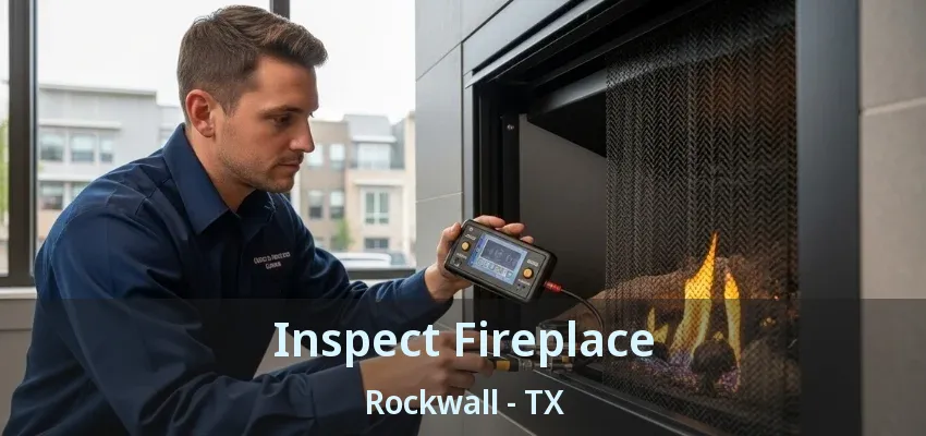 Inspect Fireplace Rockwall - TX