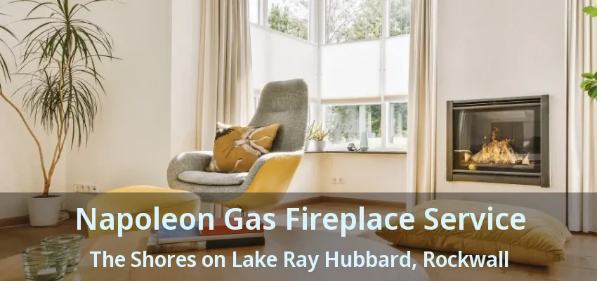 Napoleon Gas Fireplace Service The Shores on Lake Ray Hubbard, Rockwall - TX