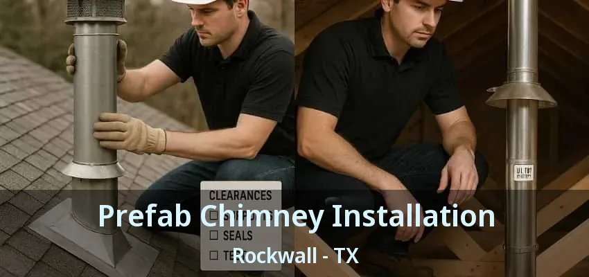 Prefab Chimney Installation Rockwall - TX