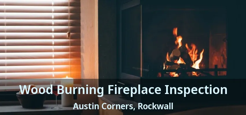 Wood Burning Fireplace Inspection Austin Corners, Rockwall - TX