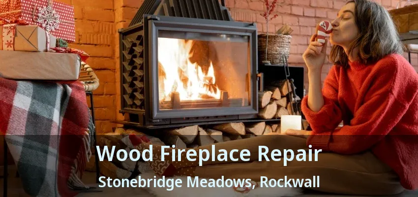 Wood Fireplace Repair Stonebridge Meadows, Rockwall - TX