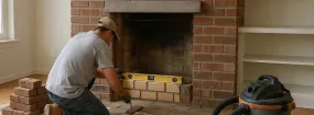 Fireplace Rebuild Lakeview Summit, Rockwall