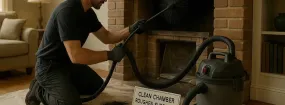 Fireplace Smoke Chamber Repair Lakeview Summit, Rockwall