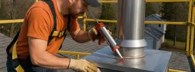 Prefab Chimney Installation Lakeview Summit, Rockwall